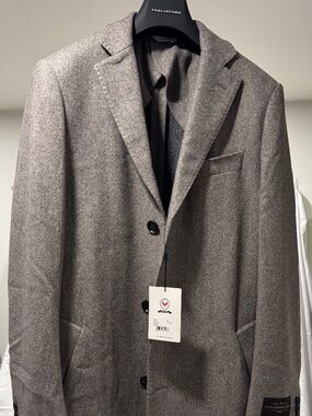 Cardinal Wool Overcoat